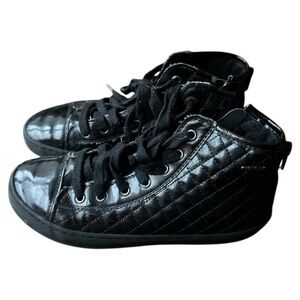 Geox Leather Boots - black size 3.5M